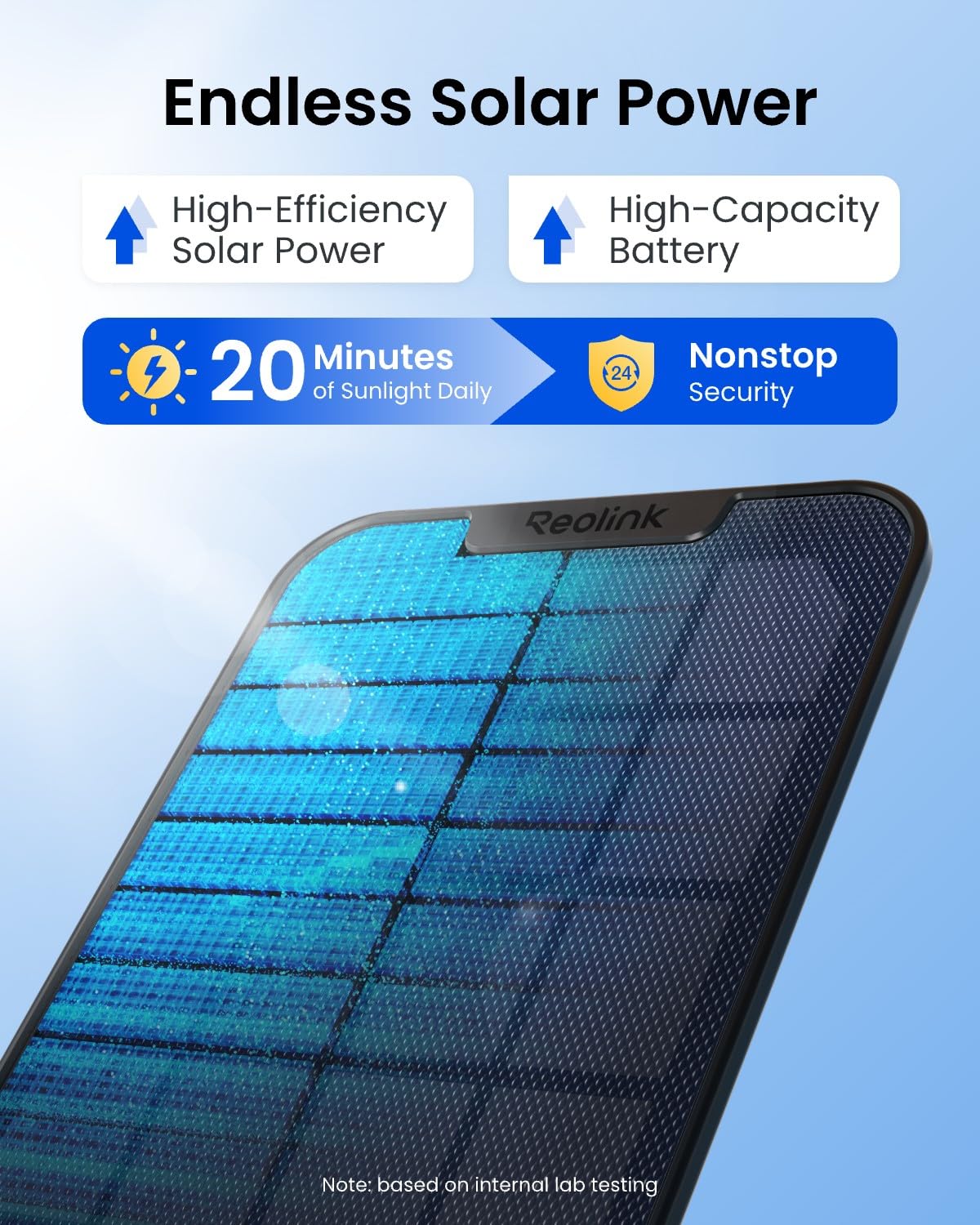 Reolink 4K 360° PT Camara Vigilancia WiFi Outdoor Solar con Seguimiento Automático, Gestión Central y Almacenamiento, Sin Cuotas Mensuales por Almacenamiento Local, Set de 2 Argus PT Ultra(negro) + SP