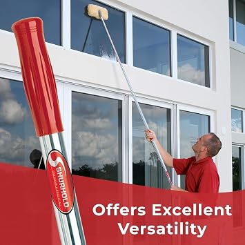 Shurhold 6' Telescoping Handles - SHUR-LOK Quick-Release, Triple-Anodized Aluminum, Lightweight & Fits 40+ Heads - 40 and 72 Locking Length