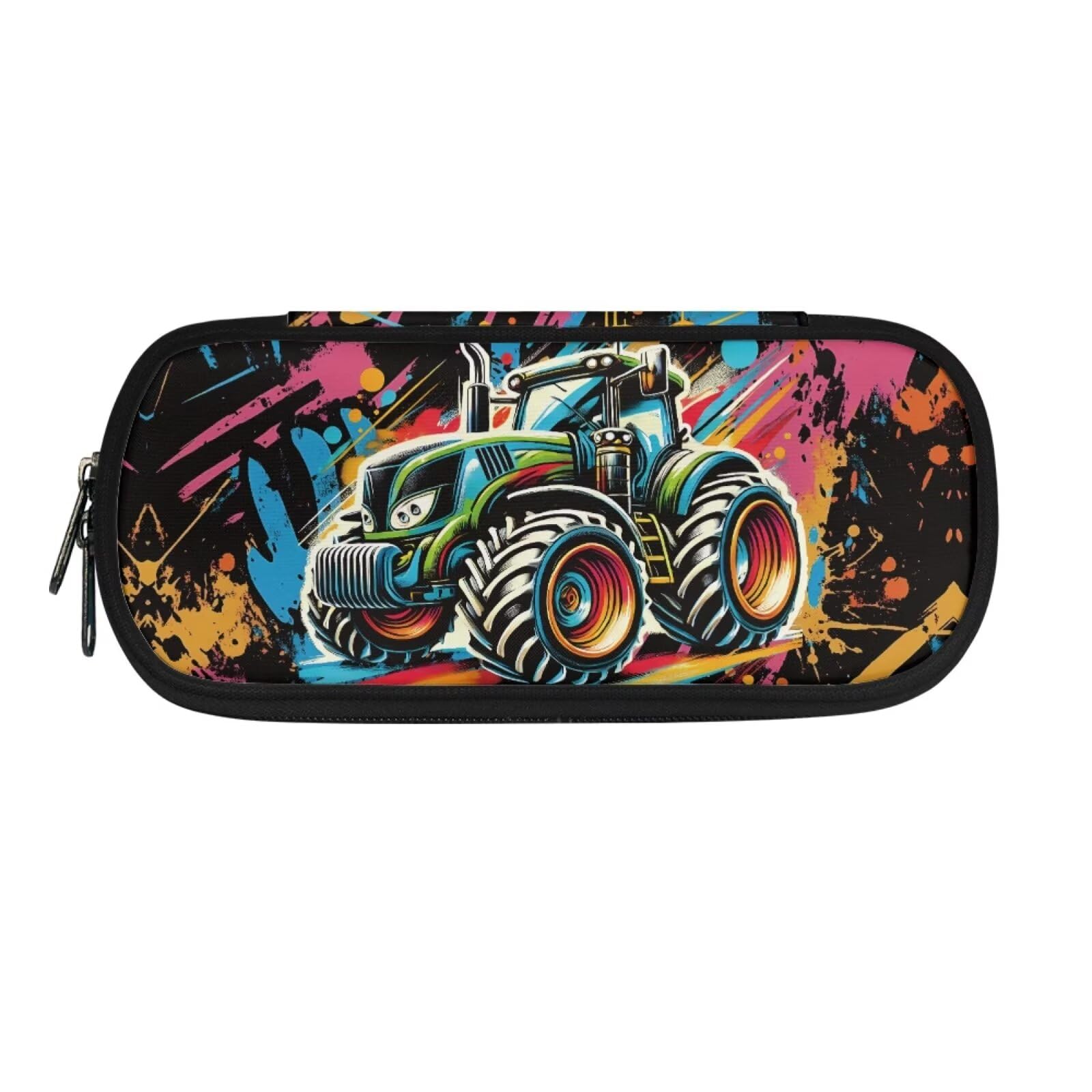 ASQVTIFE Cool Car Pencil Case for Kids School Pencil Case for Little Boys Cool Car Big Capacity Pencil Box with Compartments Pencil Organizer Bag Pen Box Kindergarten — image 1