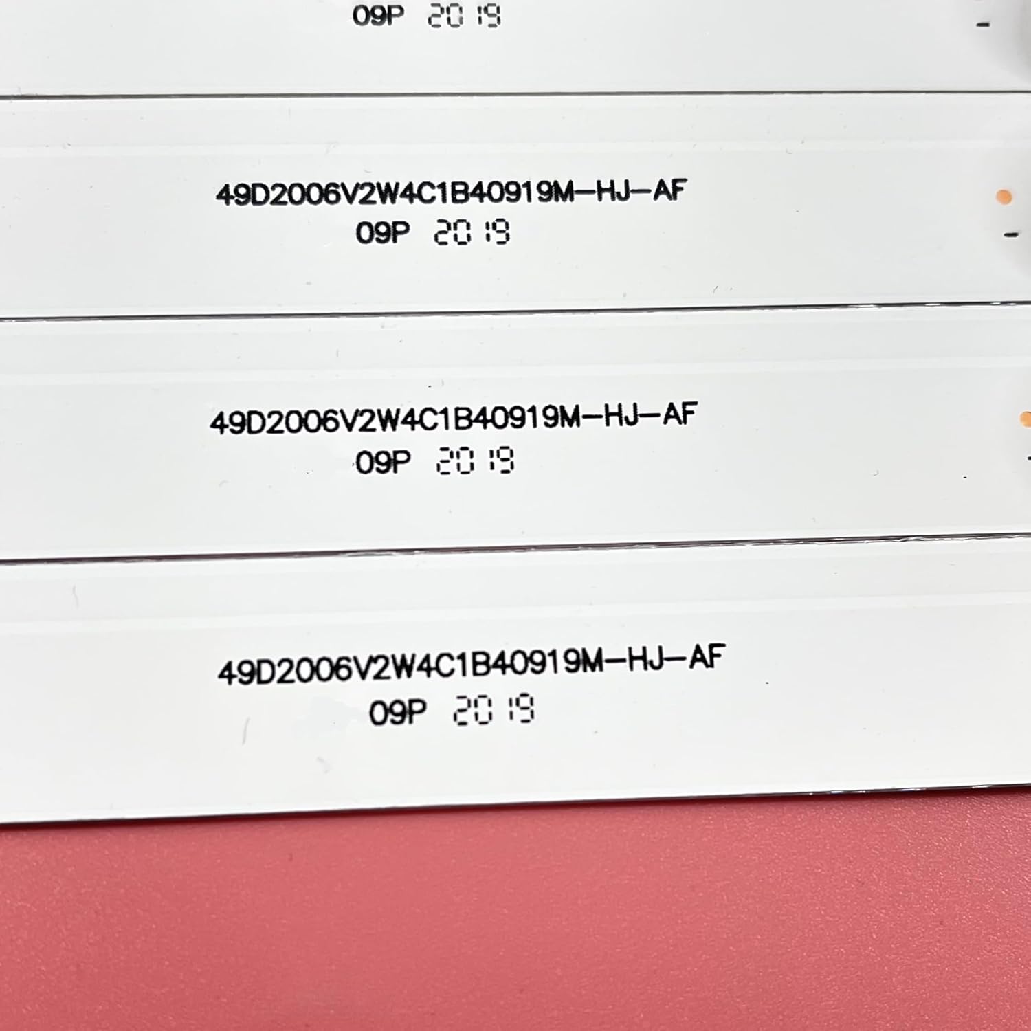 TV Backlight Replacement CC02500D410V07 Compatible with Various Models Including MS-L2006 V1 and Other 50 Inch Displays(1set-8pcs(3V))