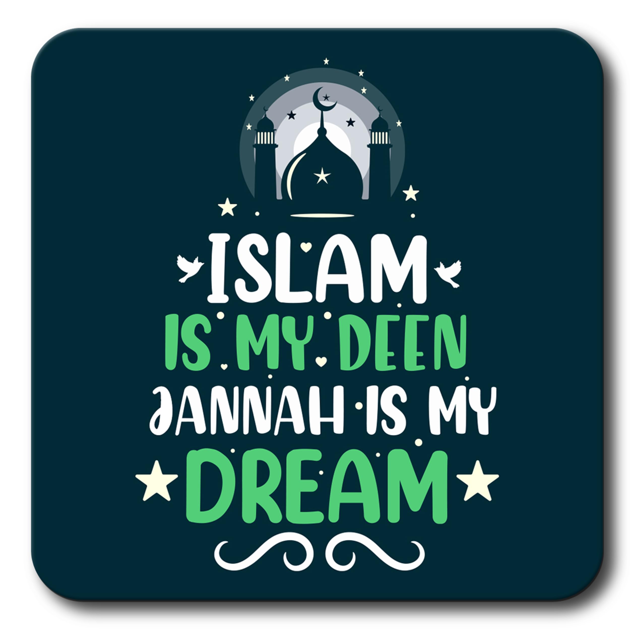 Buy AR Creative Islam is My Deen - Islamic Quotes Fridge Magnet