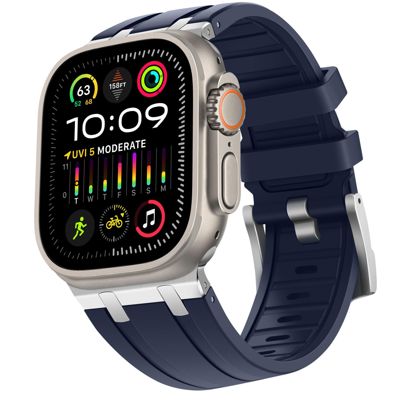 Amazon.co.jp: [HITZEE] Band コンパチブル Apple Watch Ultra バンド 