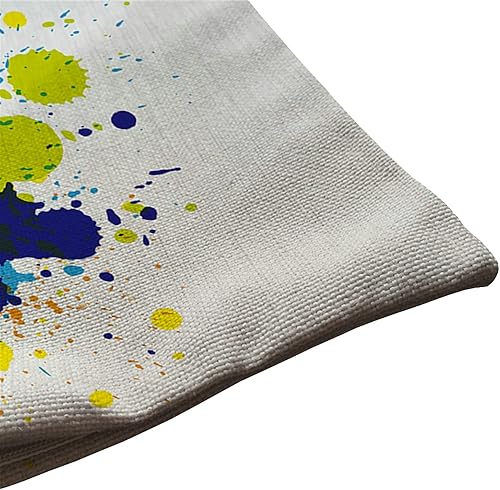 Miniatura 5 de Fundas de almohada Brain Science de 12 x 20 pulgadas, fundas de almohada lumbares decorativas para el hogar, funda de cojín de lino y algodón para