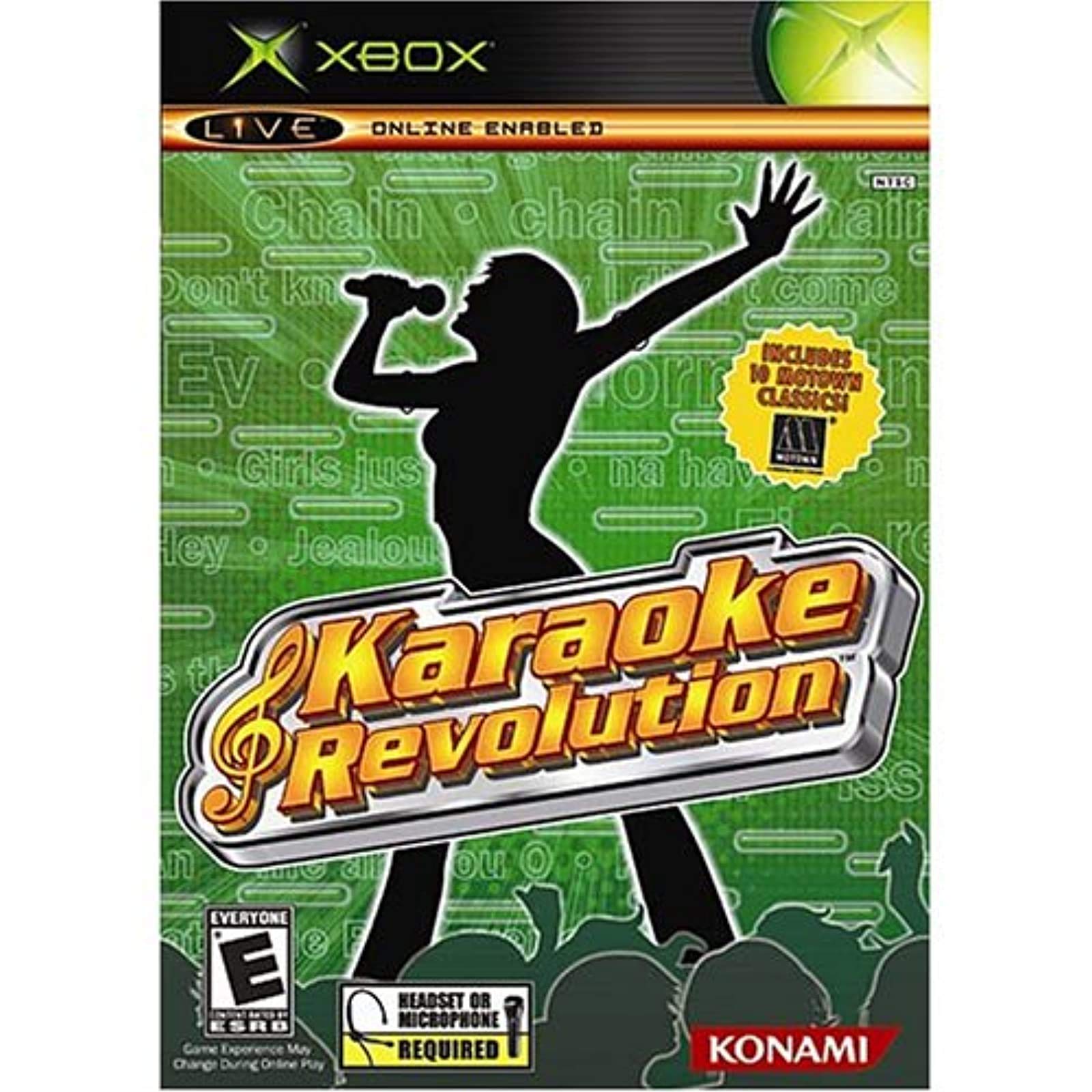 Karaoke Revolution - Xbox [video game]