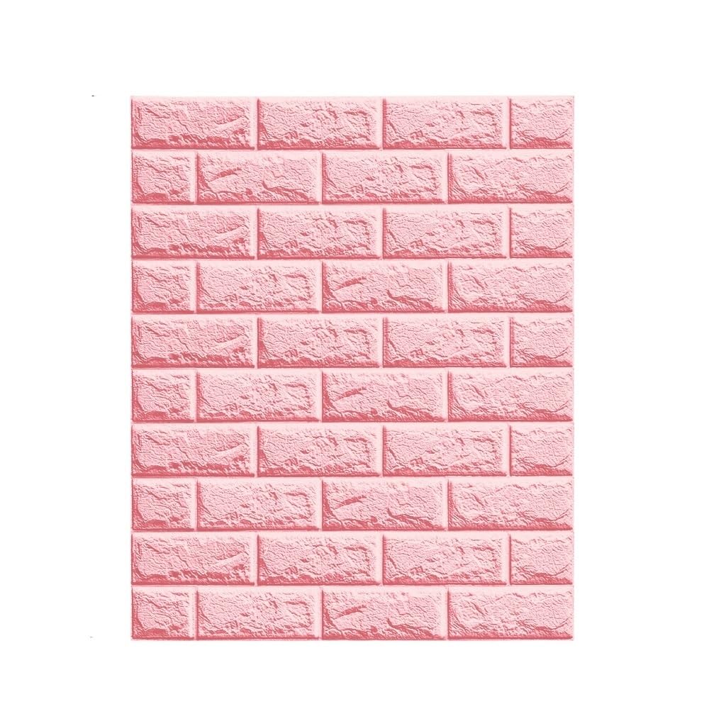 Panneaux Muraux 3d,Papier Peint Brique Papier peint autocollant mural 3D, panneau auto-adhésif étanche, salon, chambre à coucher, décoration de la maison(F)