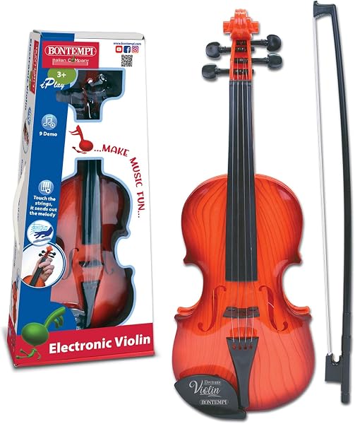 Bontempi | SonicViolin - Violino Elettronico per Esprimere la Tua Armonia Creativa, Arancione - 2