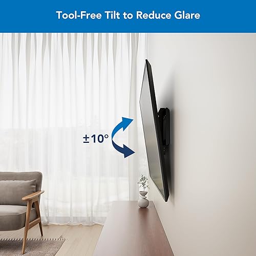 Miniatura 4 de Mount-It! Soporte de pared XXL resistente para televisores extra grandes, soporte de TV inclinable, VESA máximo de 900 x 600, soporta hasta 264