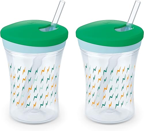 NUK Evolution - Taza con pajita