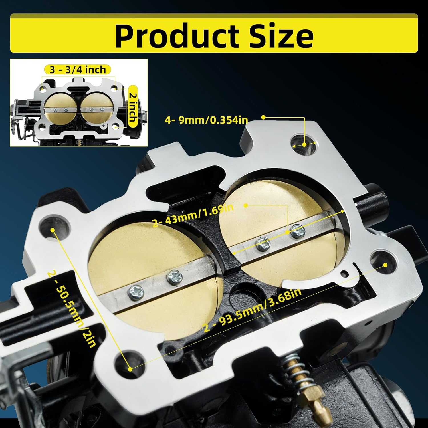 3310-864940A01 3.0 Carburetor Carb for Mercruiser Rochester 2 Barrel Marine Carburetor 1990-2004, for Mercury Marine Mercarb 3.0L 2.5 2.5L Carburetors Black 3310864940A01 8M0045397 3310-8M0045397