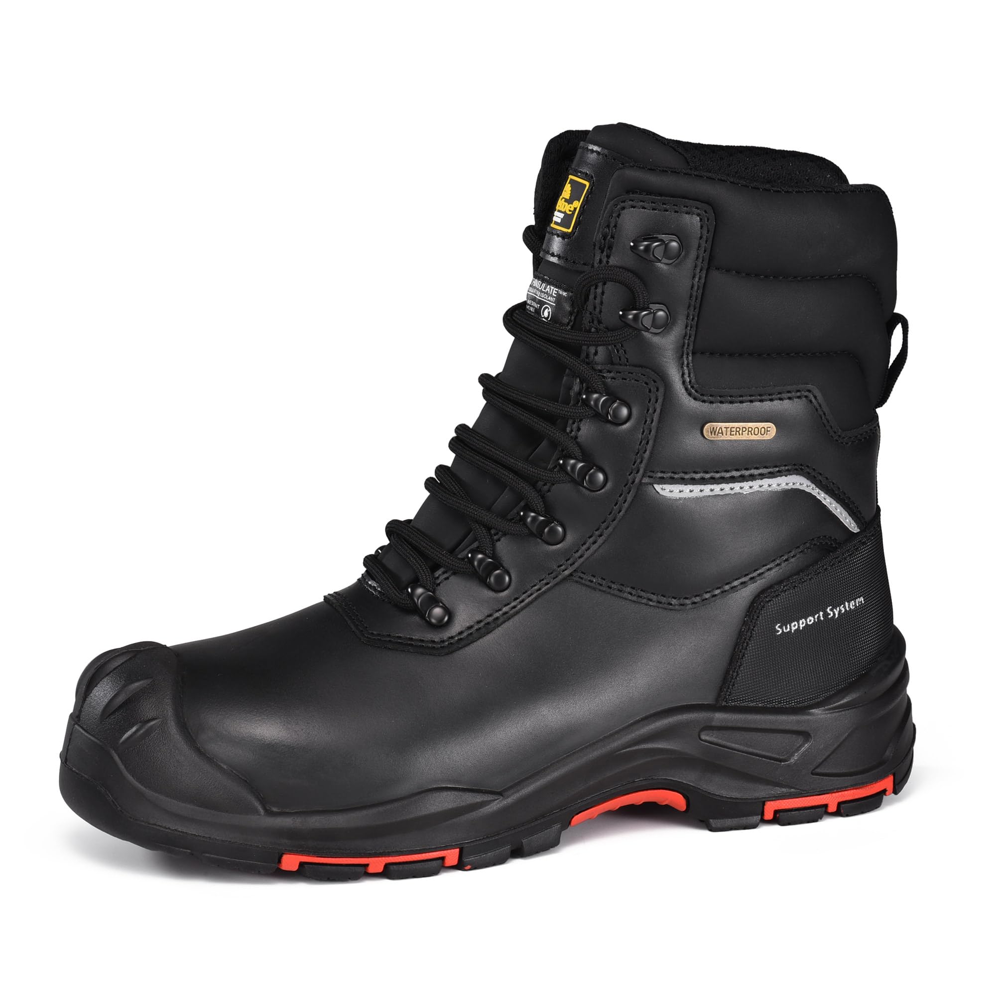 SAFETOE 8 Inch Composite Toe Insulated Work Boot