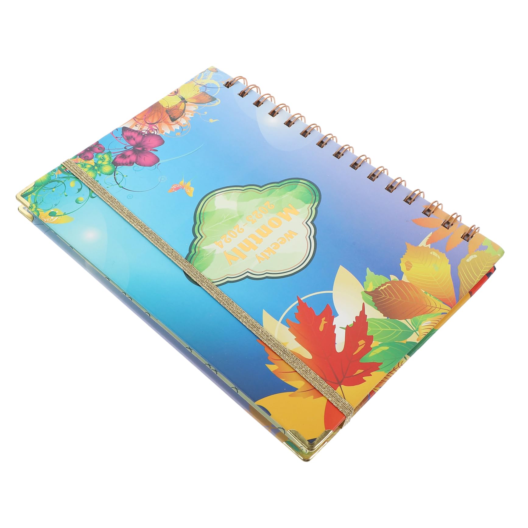 SHINEOFI 2piezas Planificador Académico Cuaderno De Inglés Agenda Diaria y Para y Profesionales Para Organización Personal y Gestión