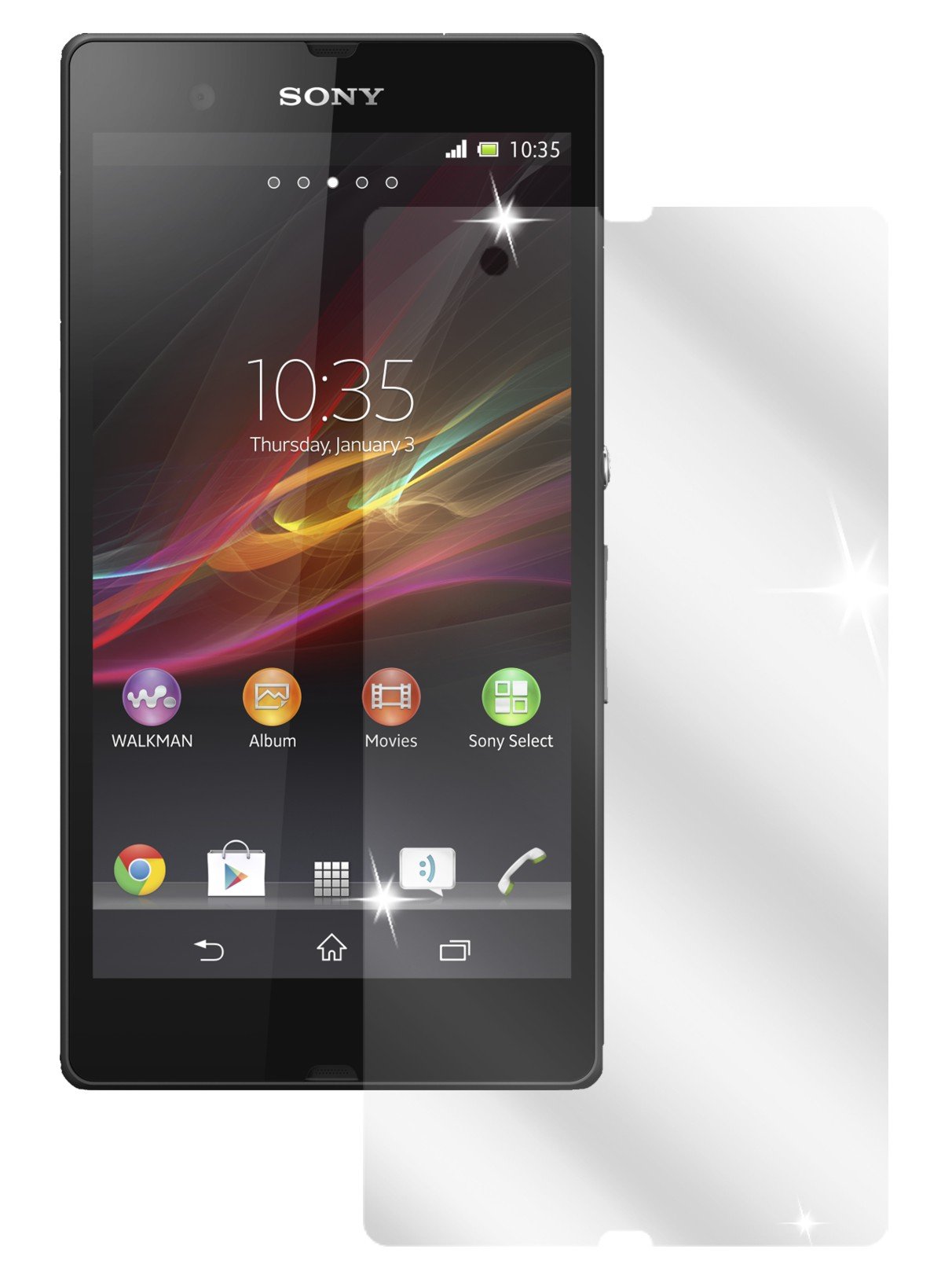 Dipos 4X Schutzfolie Matt Für Sony Xperia Z1 – Antireflex, Kratzfest (3H), Blasenfrei, Made In Germany