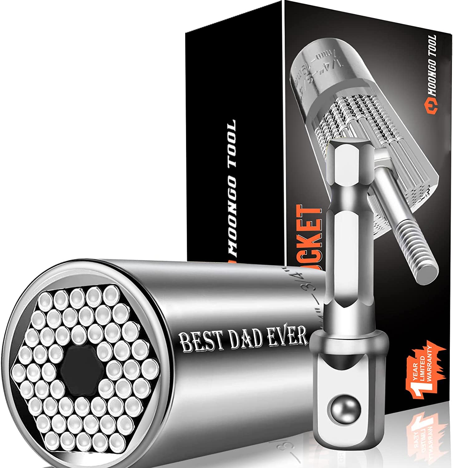 Gifts for Dad from Daughter, fathers day gift from daughter, Dad Gifts from Daughter Son, Birthday Gifts Idea Universal Socket tool (7-19mm) Unique Best Dad Ever Gifts