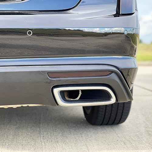 Miniatura 4 de Tinte de humo de vinilo precortado para reflector Cadillac CT5 2020-2022 (2. reflector, 20% humo oscuro)