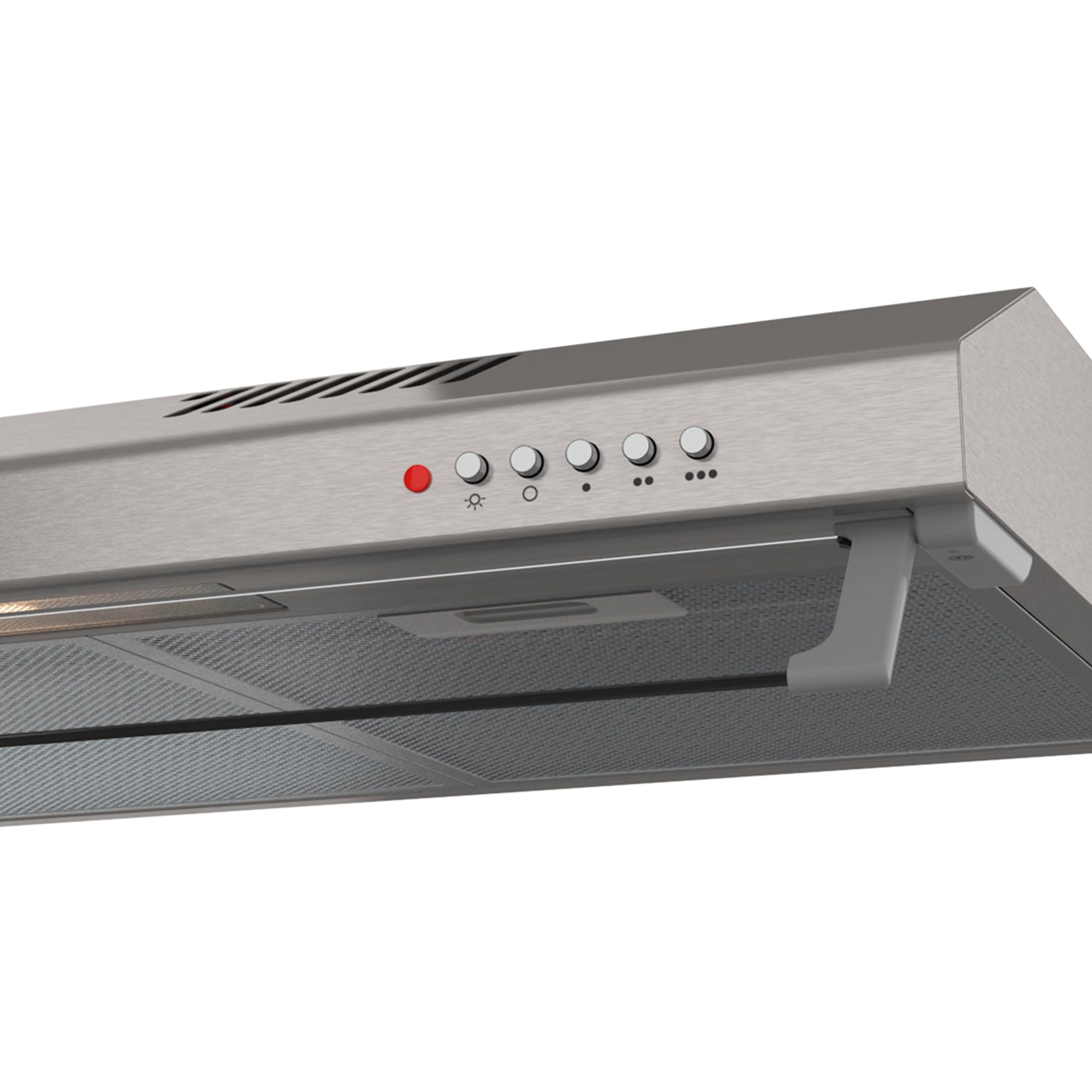 CATA | Campana extractora de cocina | Modelo LF-2060 X | Campana Convencional | 3 Niveles de Potencia | Capacidad de 195 5m3/h | Clase de Eficiencia Energética C