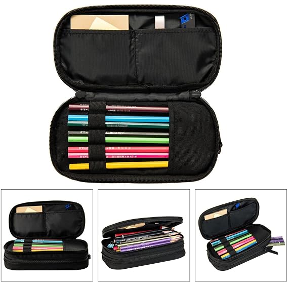 3 in1 Travel Laptop Backpack with Lunch Bag and Pencil Case Casual Daypack