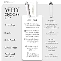 Vista 8 de PMD Personal Microderm Pro - At-Home Microdermabrasion Machine with Kit for Face & Body Exfoliating Crystals and Vacuum Suction for Fresh, Radiant
