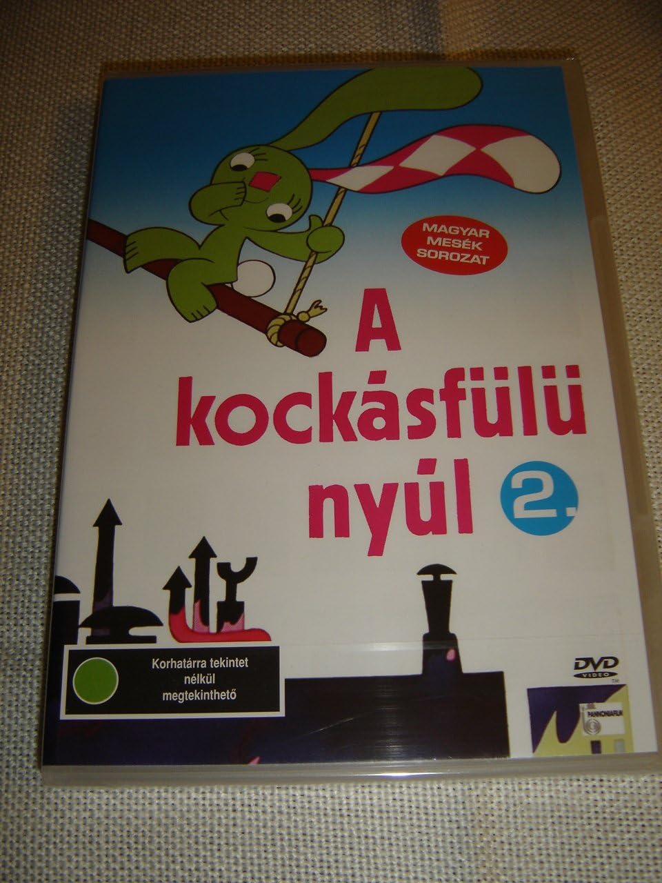 A kockásfülű nyúl 2 - 13 Episodes / The rabbit with checkered ears / Created by Veronika Marék and animator Zsolt Richly / Magyar Televízió / Region 2 PAL DVD