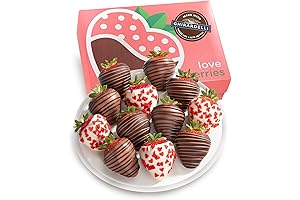 Chocolate Strawberries Covered Gift Box - 12 Berries