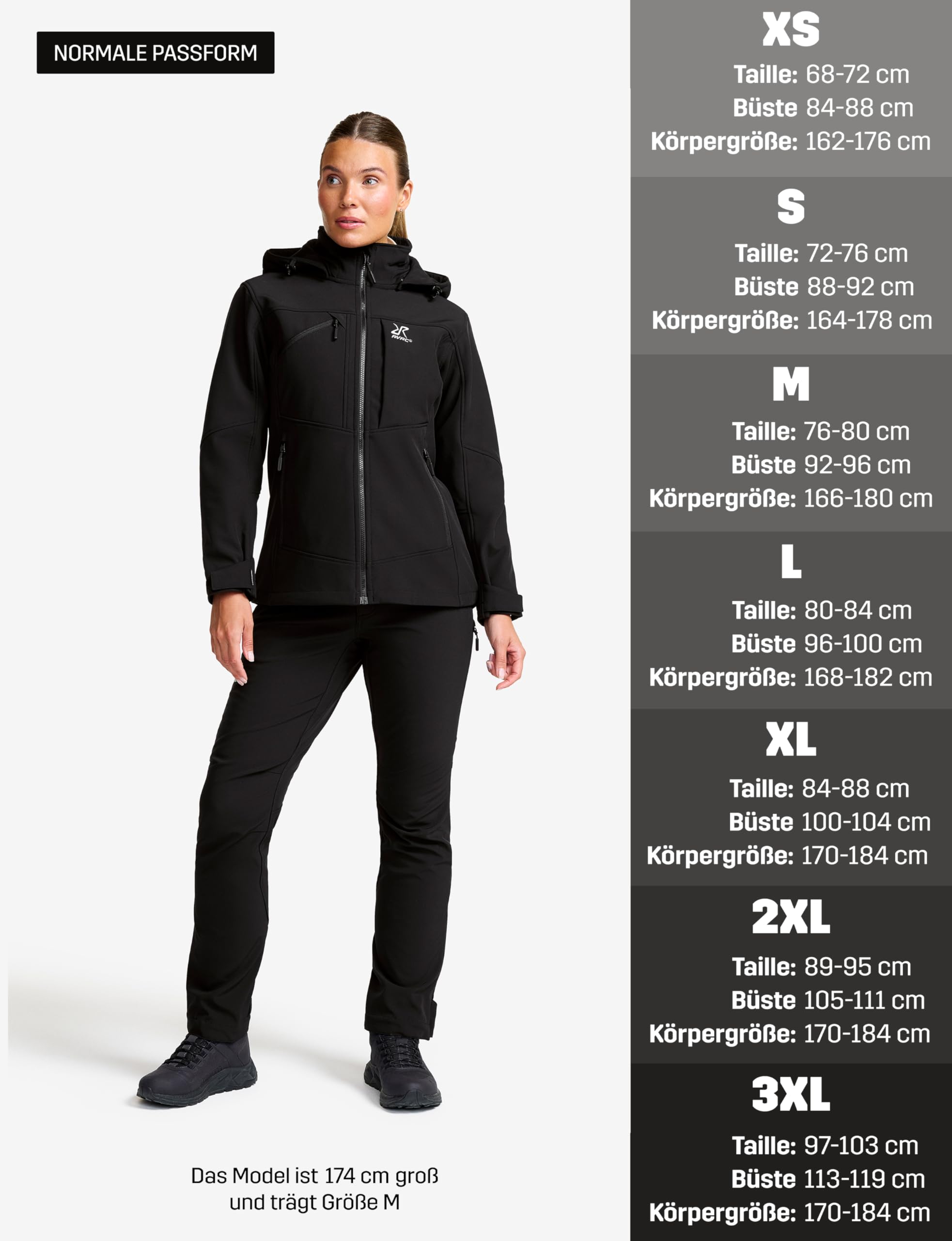 RevolutionRace Hiball Softshell Jacket für Damen, Outdoor Jacke für Wandern