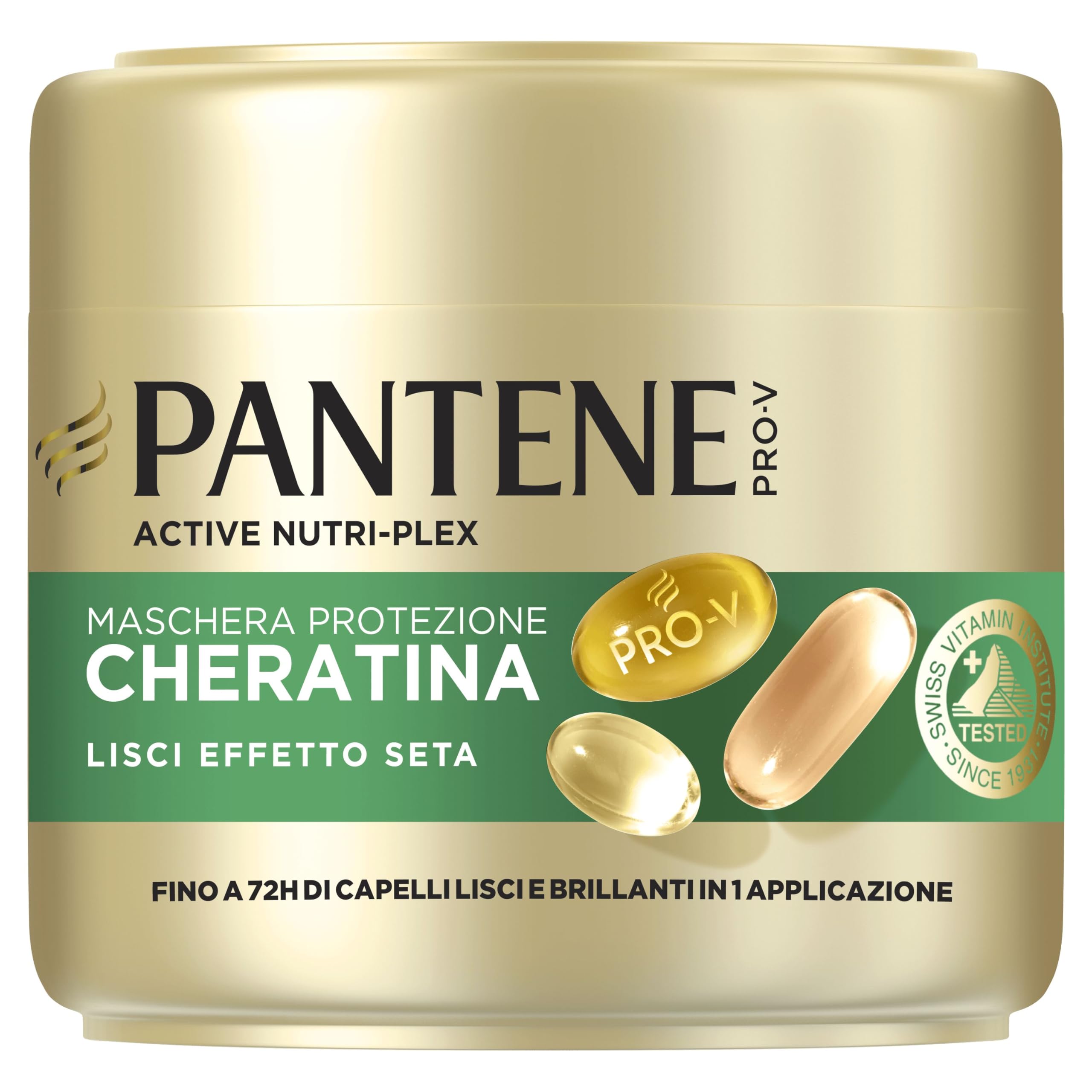 Pantene Shampoo Miracles Lisci Effetto Seta Per Capelli Crespi, 250ml+ Balsamo 200ml+ Maschera 300ml