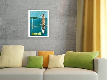 Amazon.com: Hawaii - United Air Lines - Outrigger Canoe