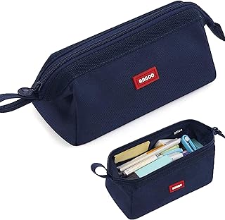 large pencil case boys pencil case for girls pencil case for women aesthetic stationary pencil case for secondary school girls small pencil case large capacity personalised pencil cases big(Blue)