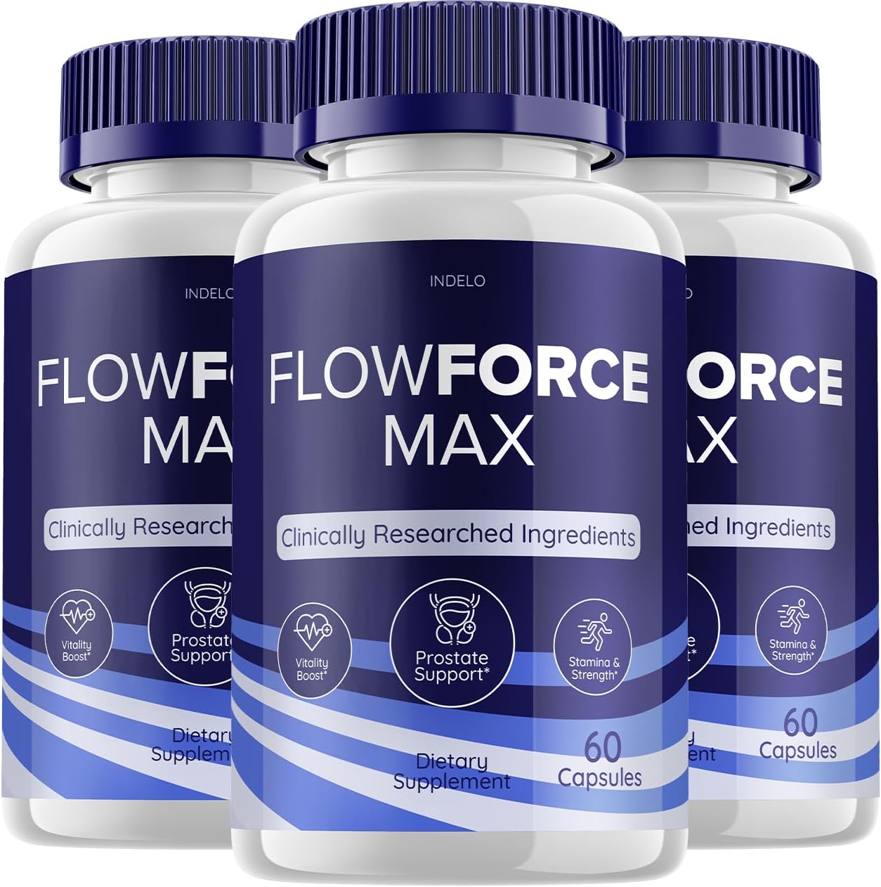 (3 Pack) FlowForce Max Supplement Advanced Energy, Supplement for Men, Flow Force Max Health Reviews (180 Capsules)