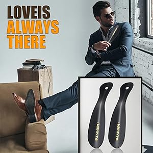 Amazon.com: PANLOPU Metal Shoe Horn 7.5Inch Portable Quality