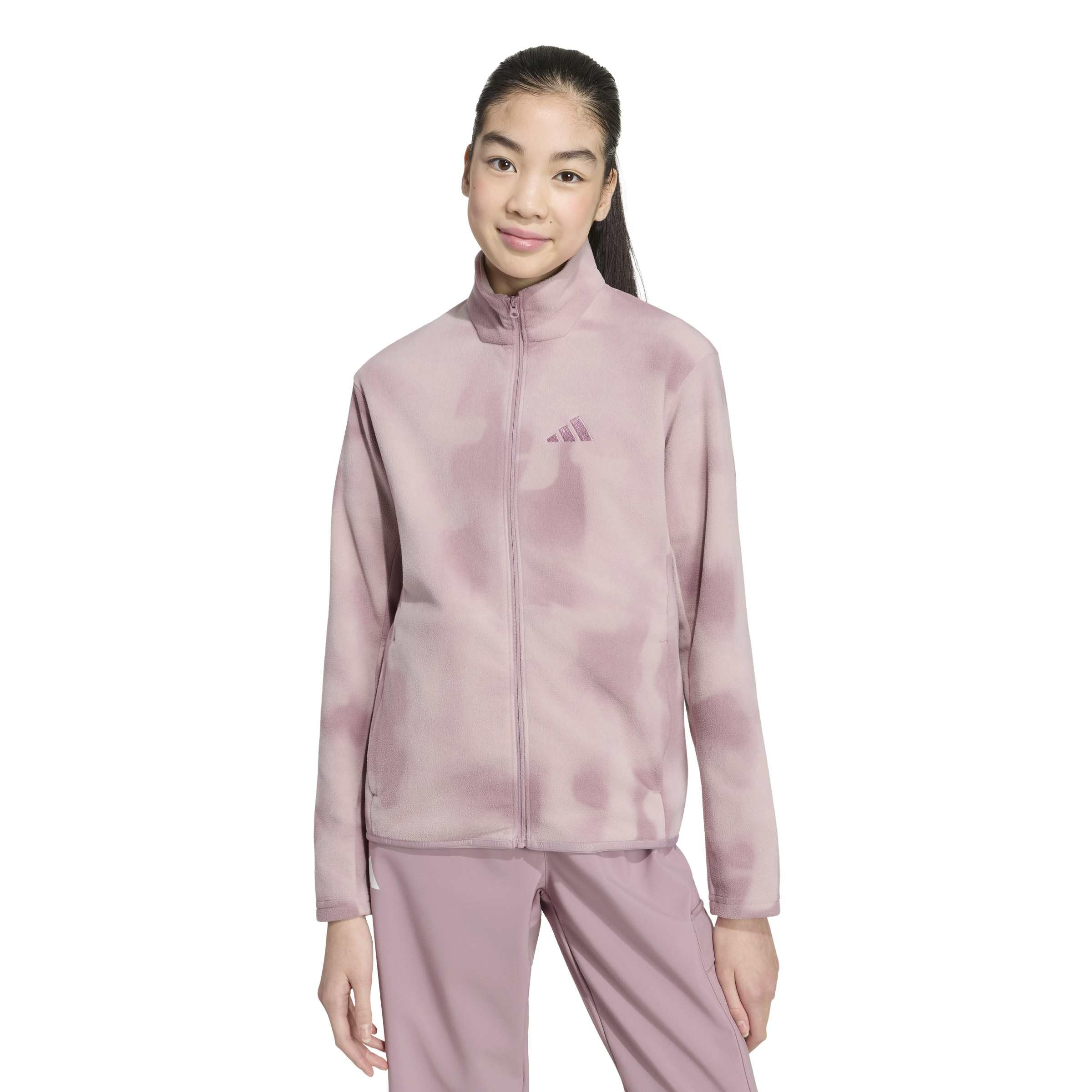 adidas Unisex Kids Terrex Multi Climawarm bluza polarowa z kapturem na całej długości (1 szt.)