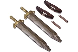 19-Inch LED Light Up Viking Sword with Belt | Warrior Pretend Swords...