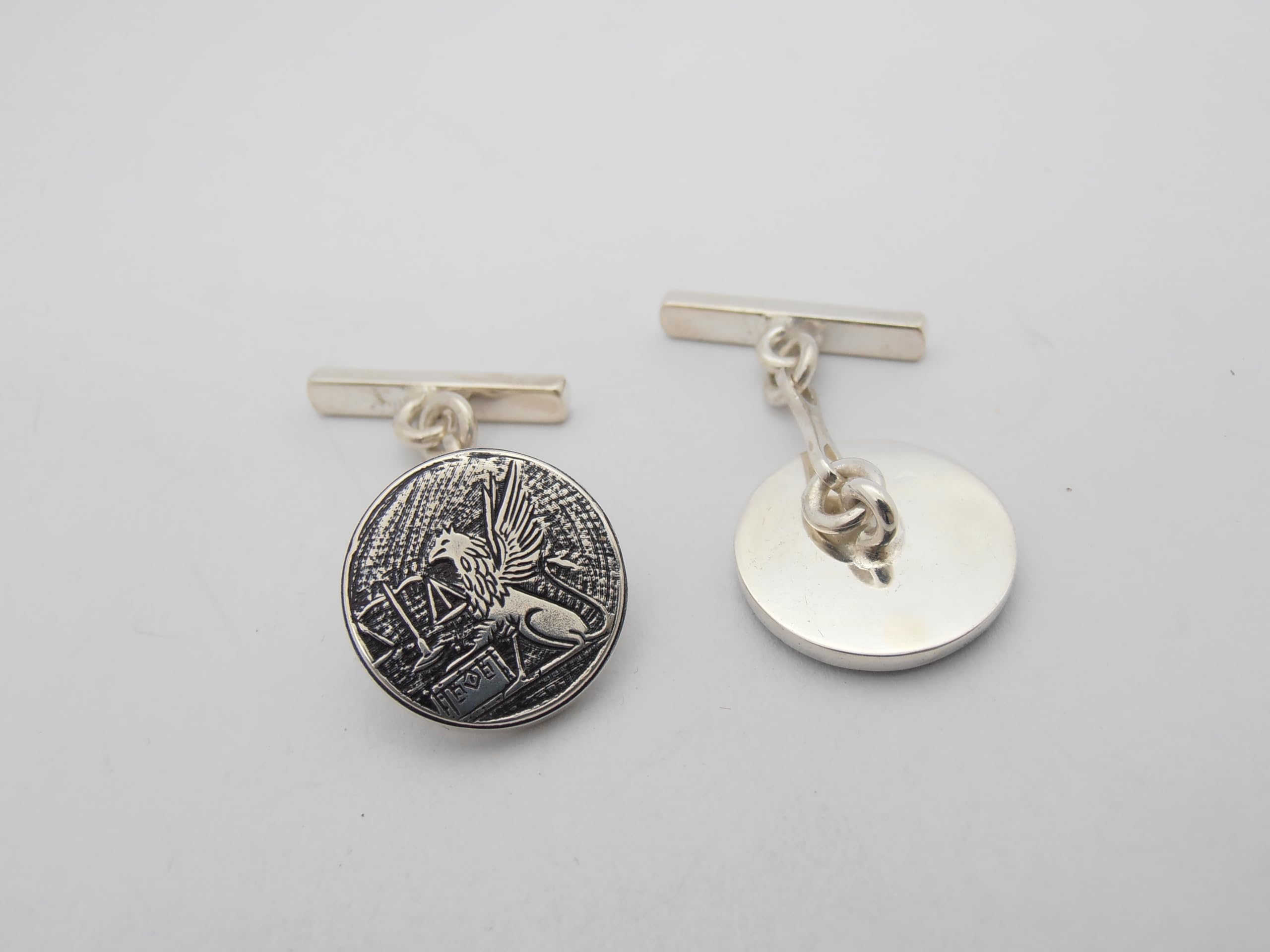 Guardia di Finanza : Gemelli in Argento 925 - GDF