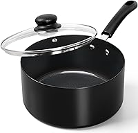 Vista 15 de MICHELANGELO Juegos de Cacerolas Antiadherentes, Cacerola de Cerámica con Tapa, Olla Multiusos con Tapa, Cacerolas No Tóxicas, 1QT y 2QT y 3QT