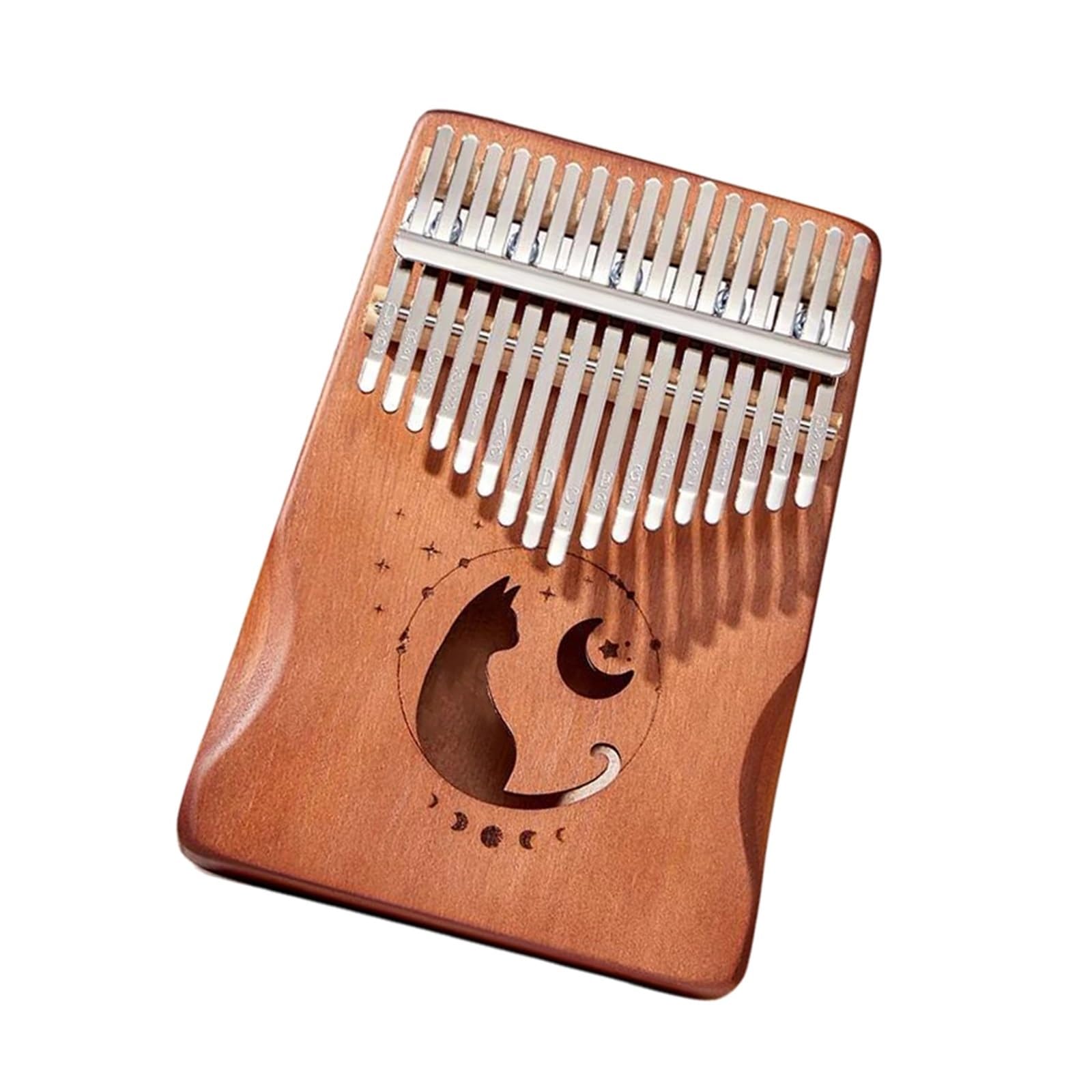 Kalimba Profesjonalny 17 Klawiszowy Instrument Muzyczny Z Litego Drewna(4)