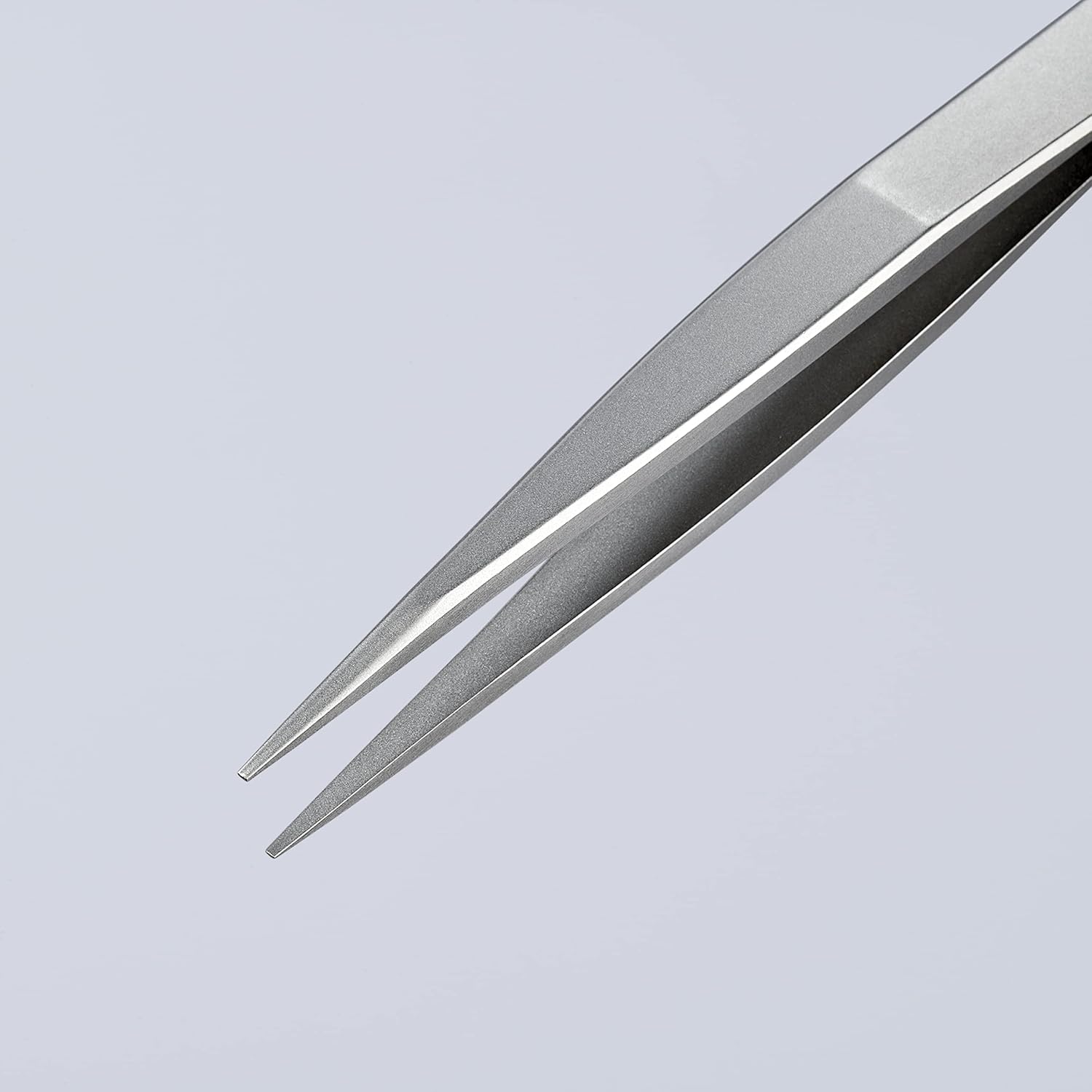 KNIPEX Tools 92 21 01 Premium Stainless Steel Gripping Tweezers-Pointed Tips, 4-3/4"