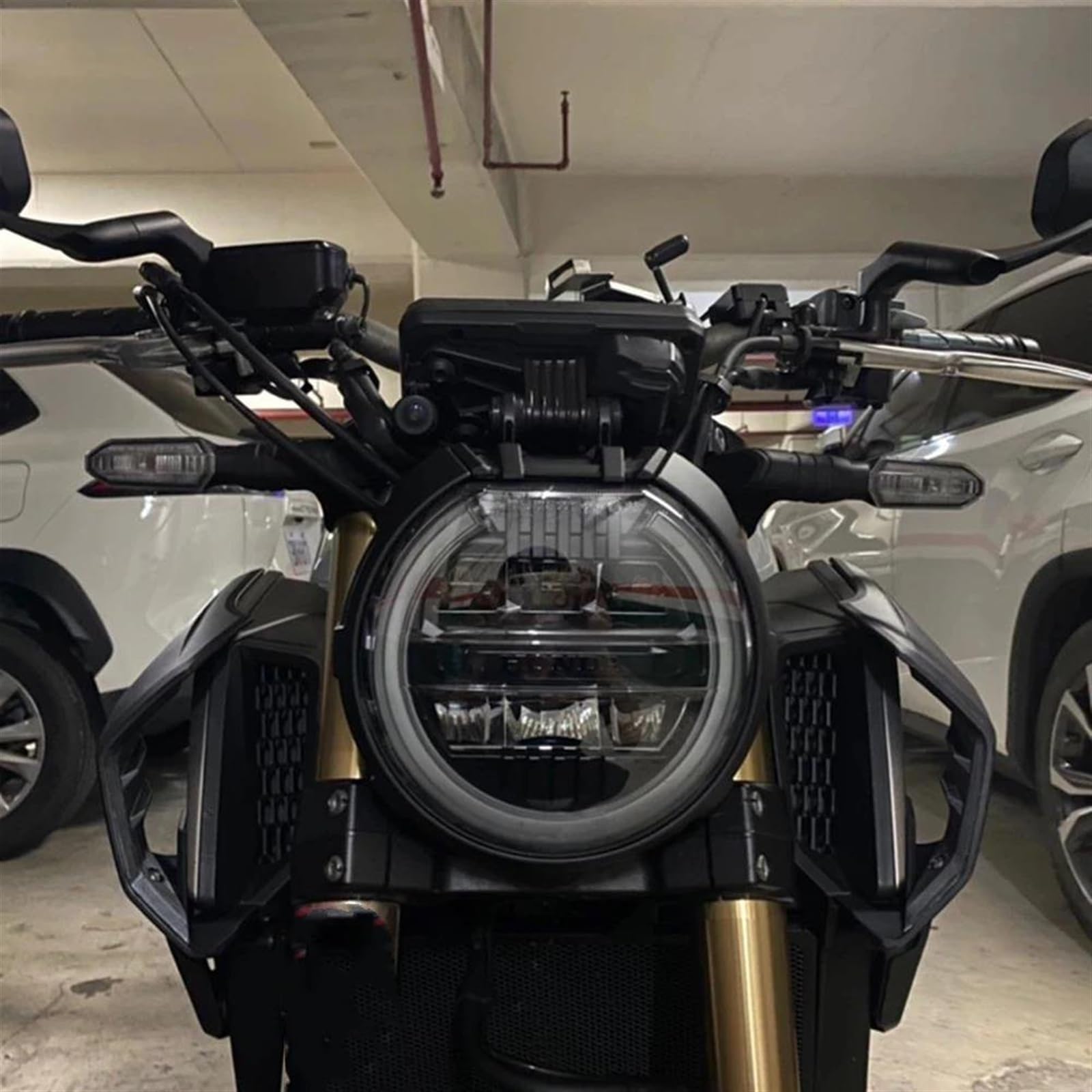 Cpolebev Ailerons Aérodynamiques Moto - Kit Ailes Carénage Fibre Pour H2-6R CBR650R