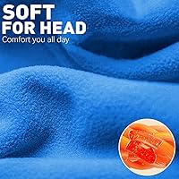 Vista 17 de JOEYOUNG Calentadores de orejas de forro polar para hombres, mujeres y niños, diadema de invierno, orejeras para clima frío, correr, ciclismo, esquí