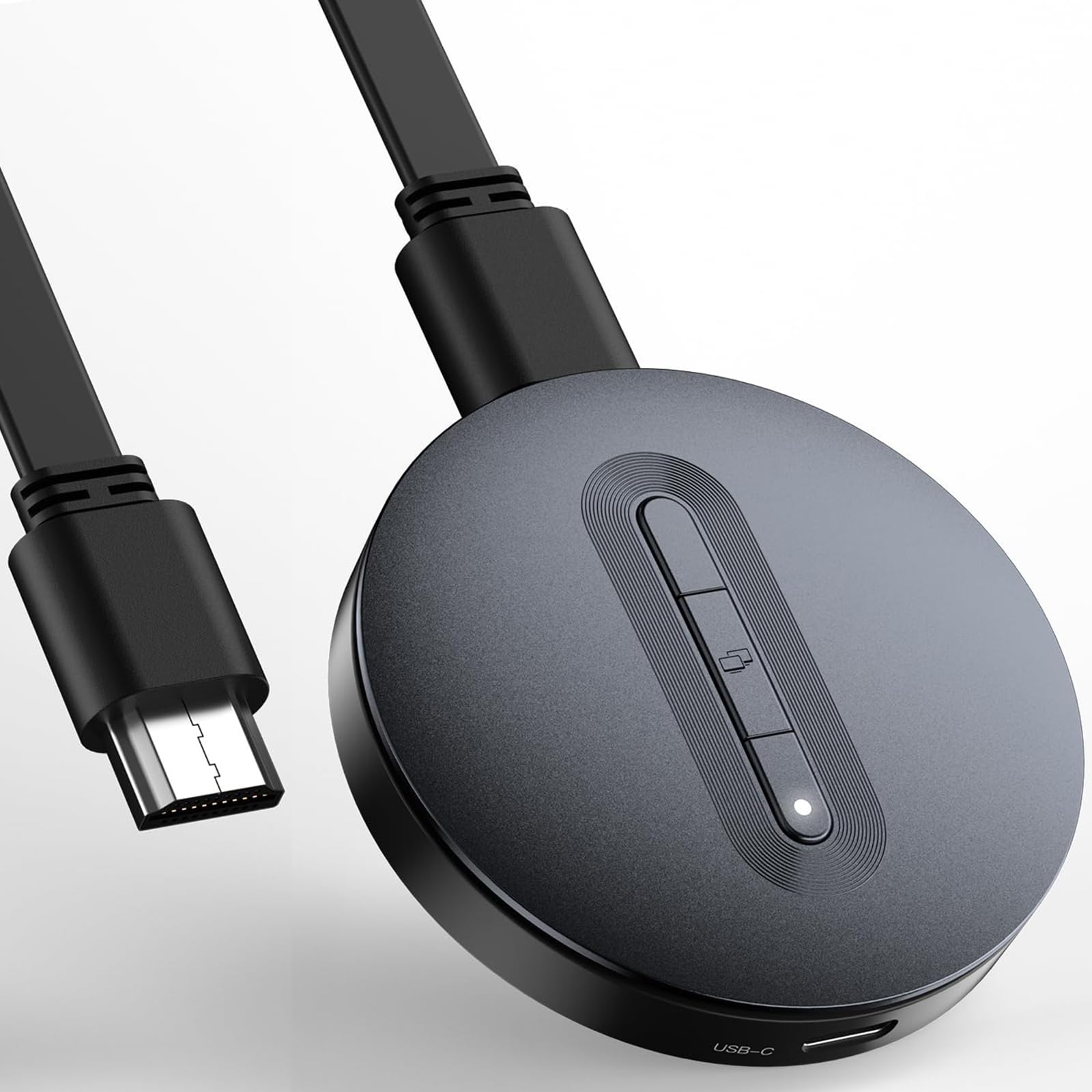Wireless HDMI Display Dongle Adapter – Miracast Dongle, DLNA, AirPlay - Plug & Play Video/Audio Streaming from Laptop, PC, Smartphone to HDTV, Projector, Monitor