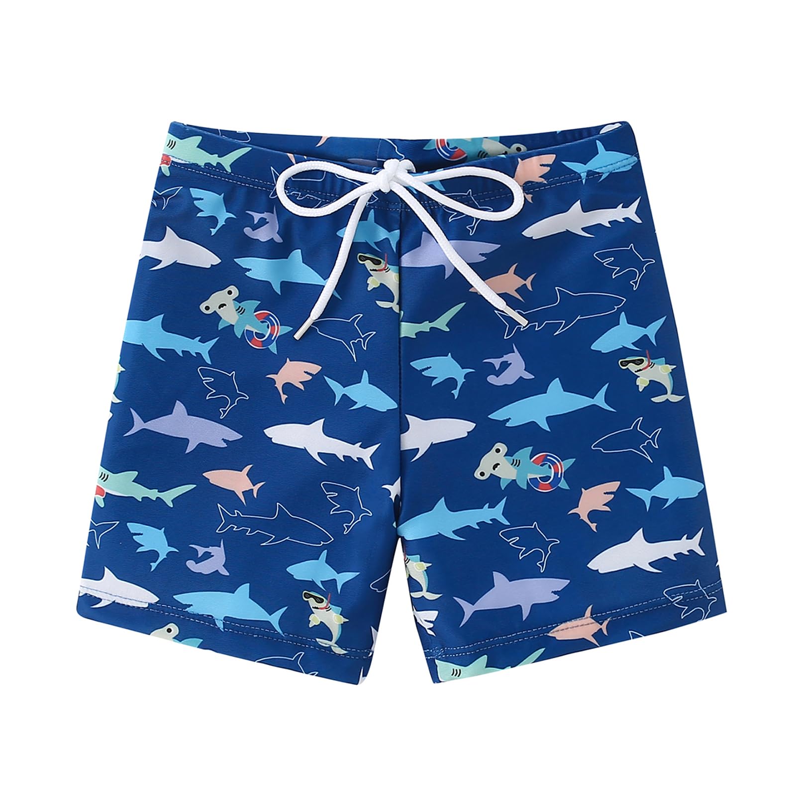 Boys Swim Trunks Toddler Stretch Swim Shorts Quick Dry Kids Swim Cap Bathing Suit Boys Swim Set