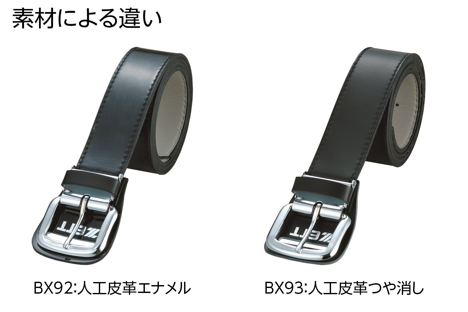 Amazon.co.jp: Zett Baseball Belt (Enamel) Baseball Equipment BX92