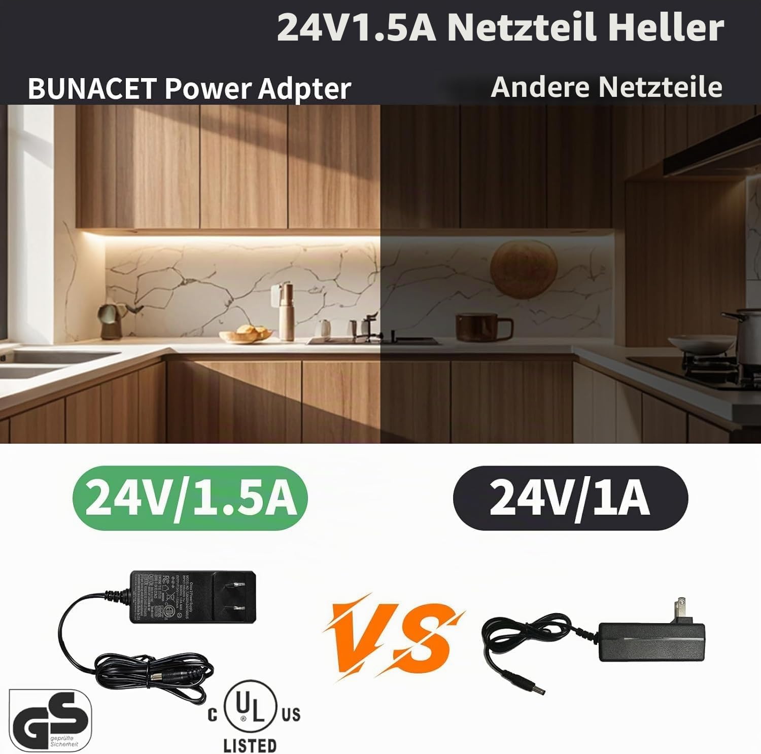 COB LED Streifen 12M Warmweiß Dimmbar, Lichtband 24V mit IR Fernbedienung | 3000K Punktfreies COB Licht mit CRI90+ für angenehme Beleuchtung. Ideal für Küche,Schlafzimmer,Schrank,Spiegel und Wohnzimmer