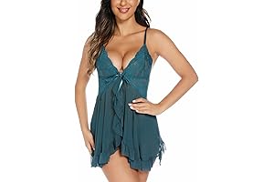 Sultry & Elegant: Lingerie Front Closure Sleepwear