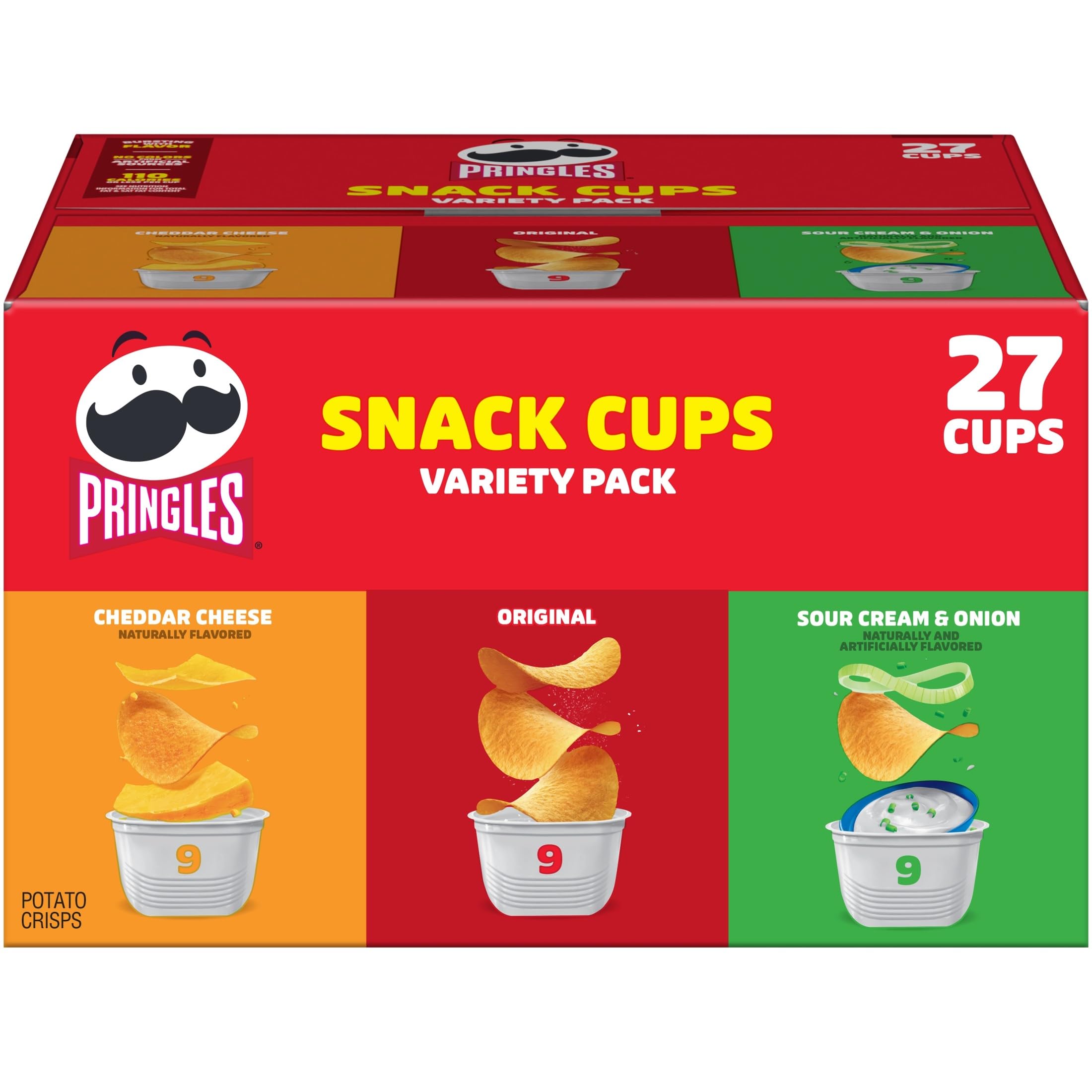 27 Cups of Pringles
