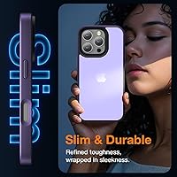 Vista 157 de Yriklso Strong Magnetic Case for iPhone 11 [Compatibilty with MagSafe] Protective Shockproof Cover Phone Case for iPhone 11 6.1" Frosted Purple