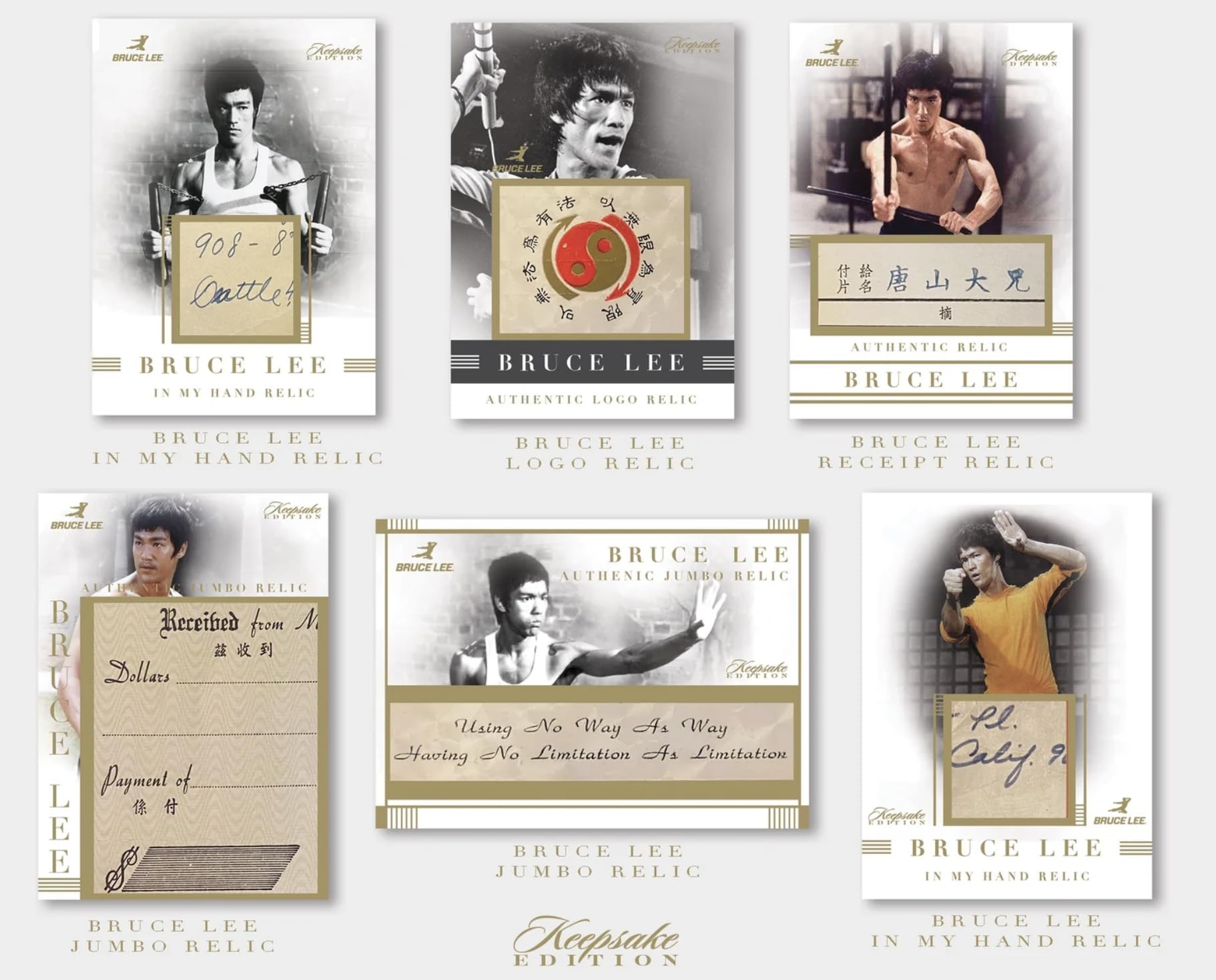 Bruce Lee 50th Anniversary Keepsake Series 2 Edition: One encased