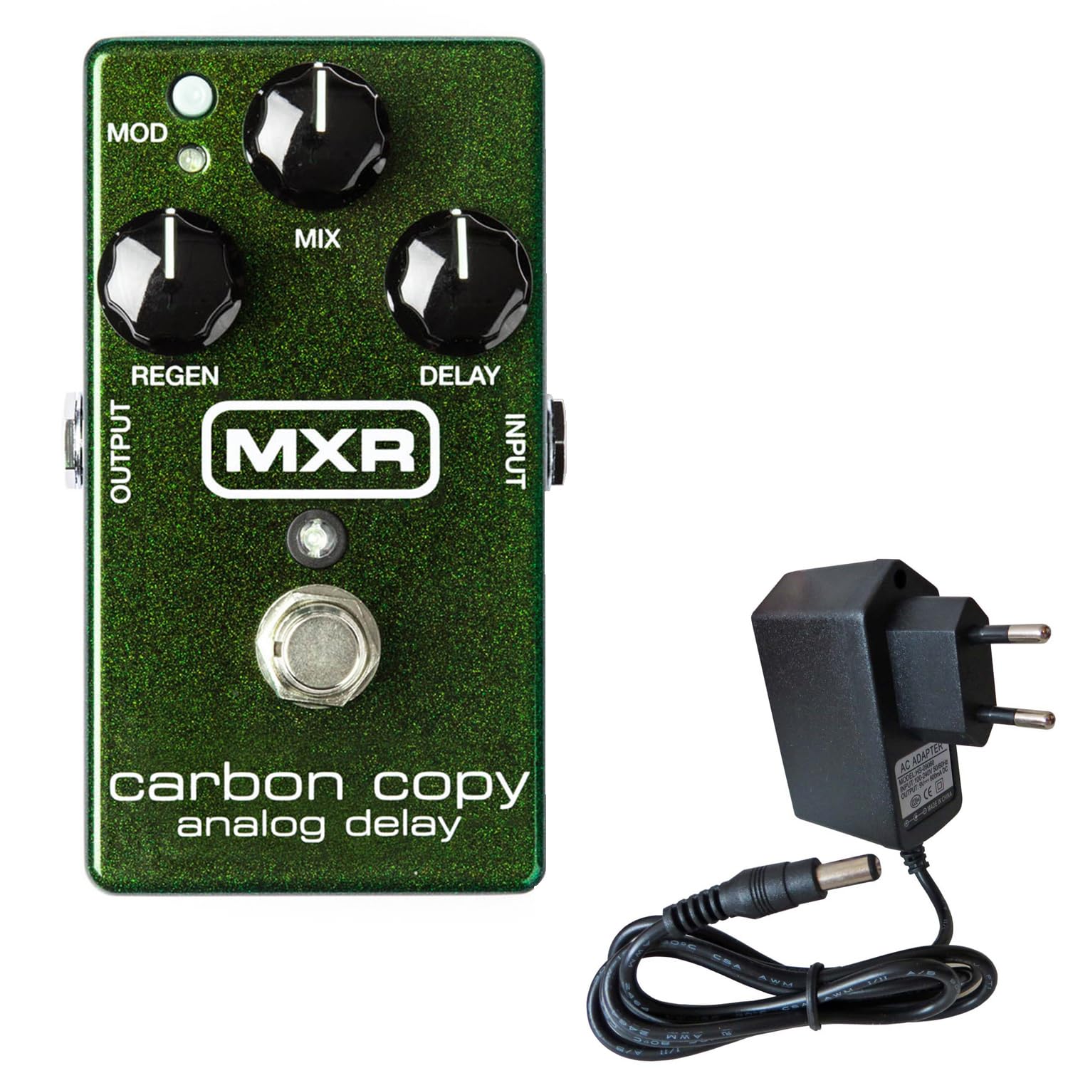 MXR M169 Effektgerät Carbon Copy Analog Delay Pedal + keepdrum Netzteil 9v
