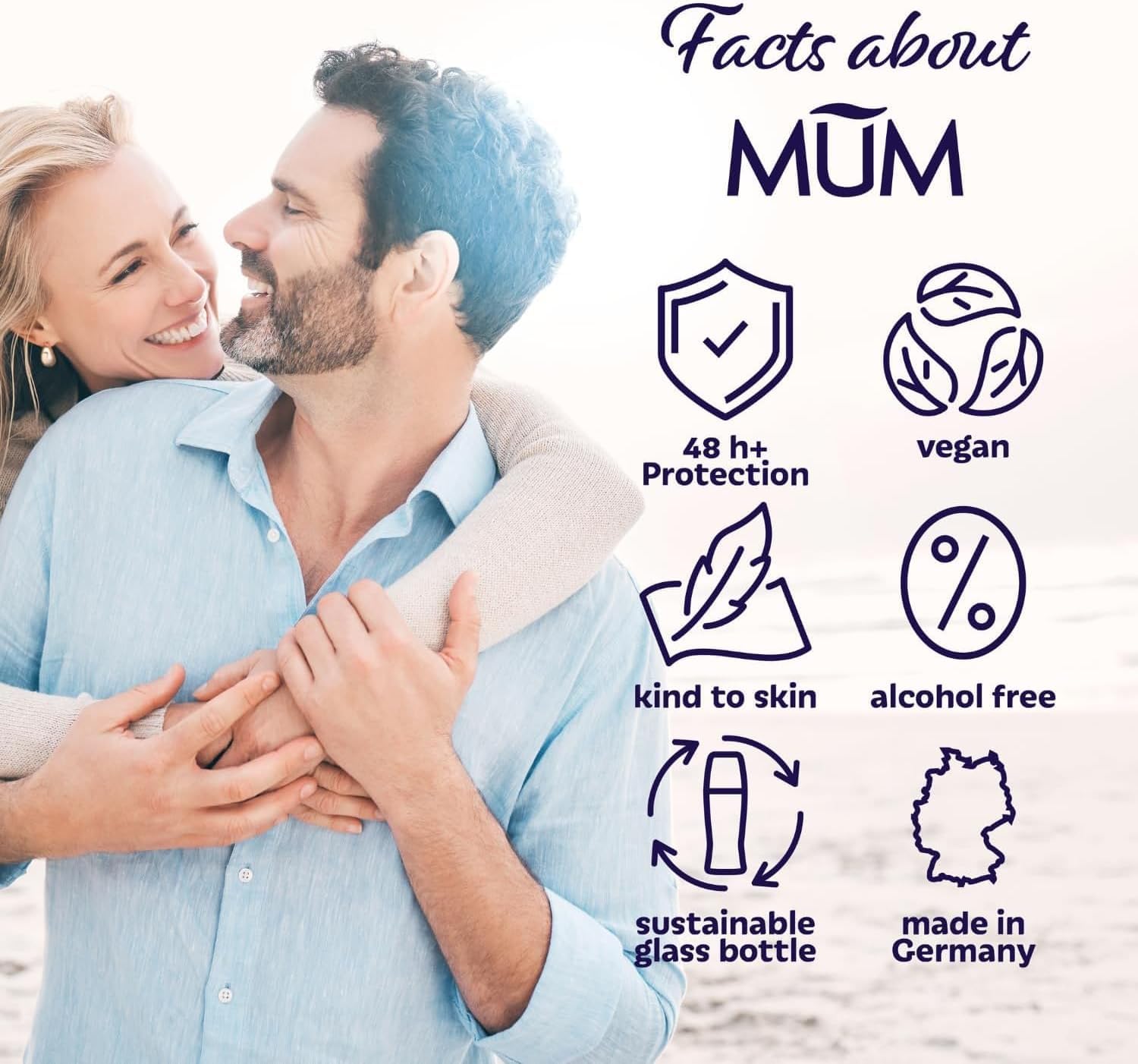 MUM Sensitive Rollon Deodorant Aloe Vera 50ml image 5