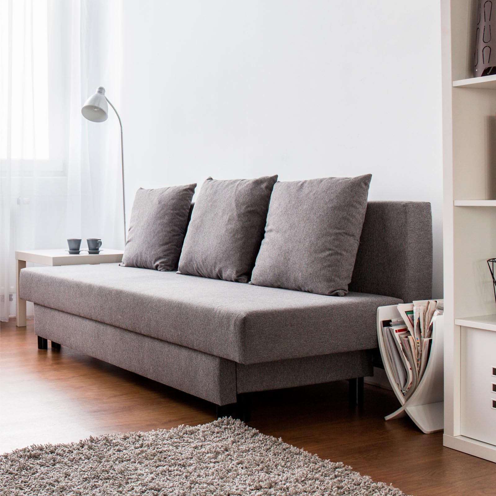 Emulsio Expert Textilteppiche und Sofas Reinigungsspray Fleckenentferner desinfiziert Gerüche beseitigt sanfte Formel respektiert Fasern und Polsterfarben – 12 Flaschen à 600 ml