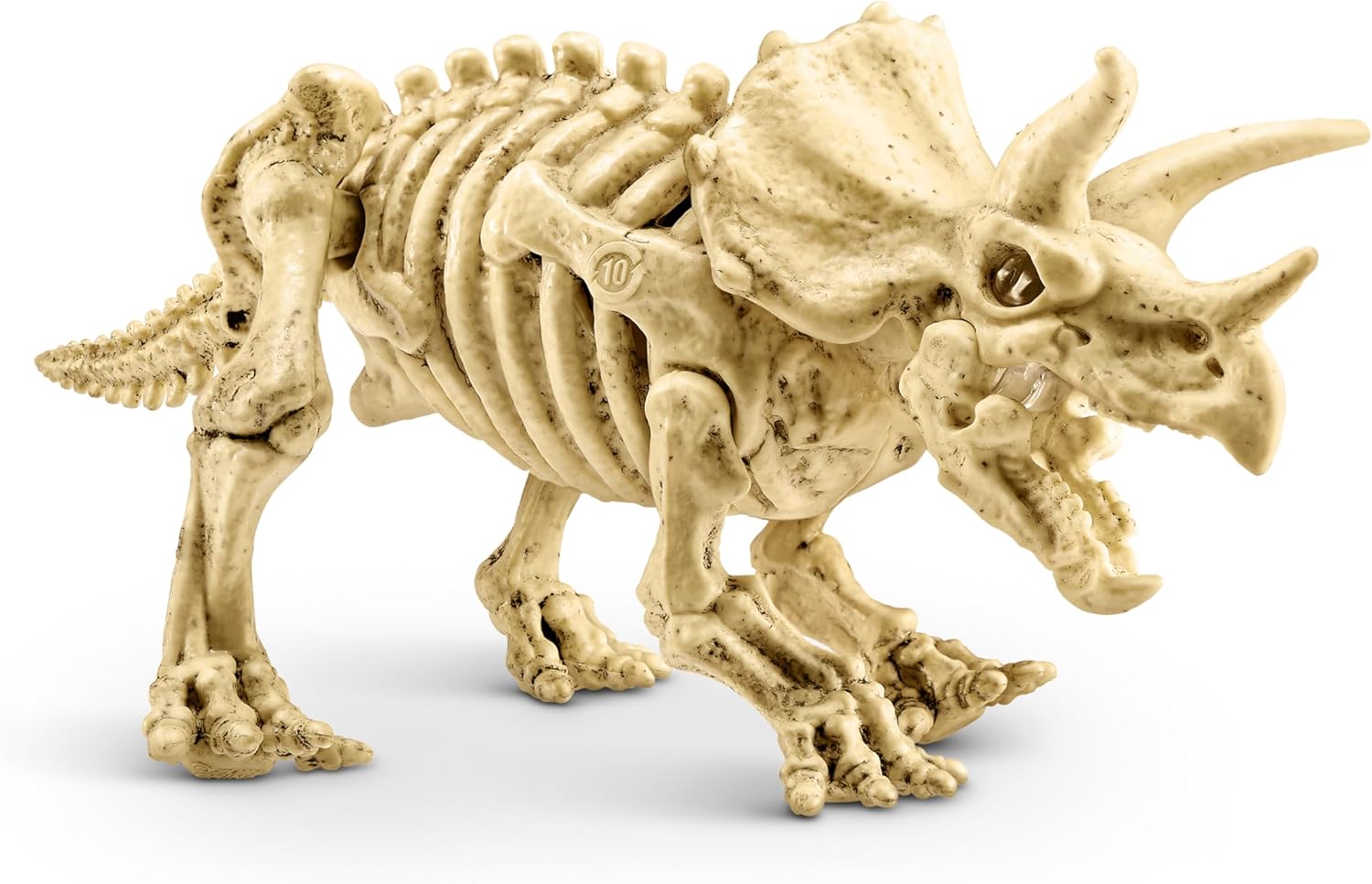 Robo Alive Fossil Find Amber Adventure (Triceratops) by ZURU, Surprise Unboxing and Dinosaur Toy for Boys