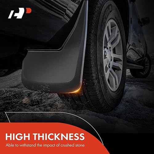 Miniatura 4 de A-Premium 4 unidades de guardabarros compatibles con Cadillac Escalade 2021 2022 2023 2024, delantero y trasero